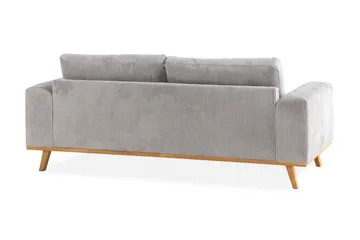 Copenhagen 2-sits Manchestersoffa - Ljusgrå - Products - Möbler - Soffa - 2 sits soffa