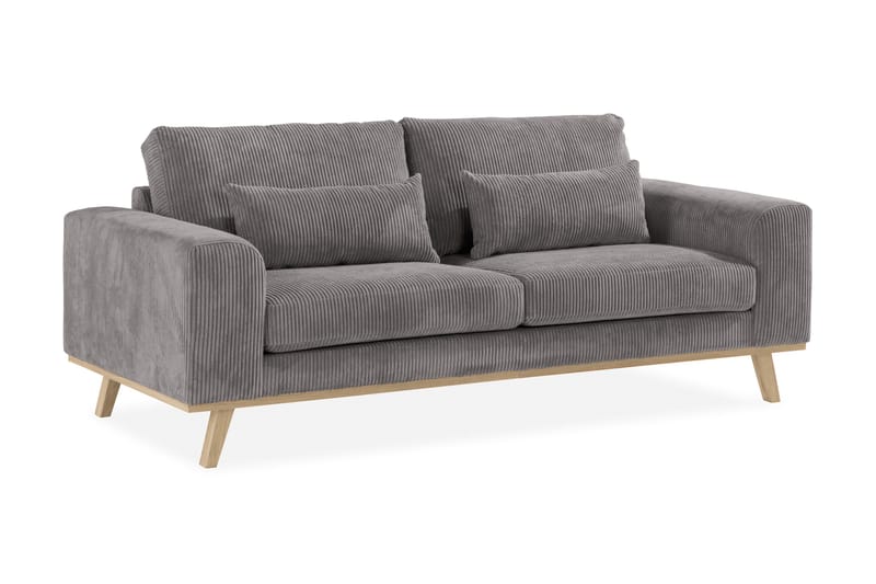 Copenhagen 2-sits Manchestersoffa - Mörkgrå - Products - Möbler - Soffa - 2 sits soffa