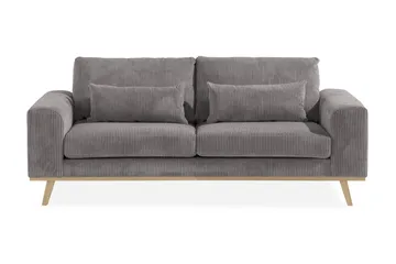 Copenhagen 2-sits Manchestersoffa - Mörkgrå - Products - Möbler - Soffa - 2 sits soffa