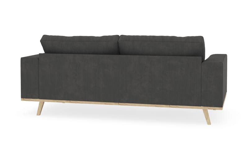 Copenhagen 2-sits Manchestersoffa - Mörkgrå - Products - Möbler - Soffa - 2 sits soffa