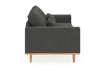 Copenhagen 2-sits Manchestersoffa - Mörkgrå - Products - Möbler - Soffa - 2 sits soffa