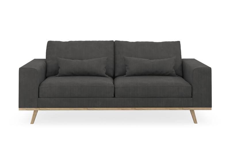 Copenhagen 2-sits Manchestersoffa - Mörkgrå - Products - Möbler - Soffa - 2 sits soffa