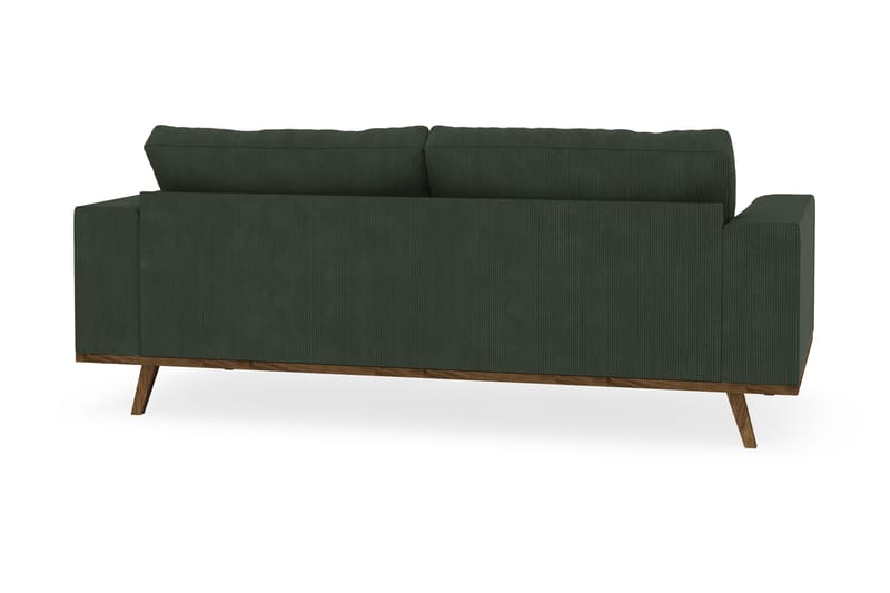 Copenhagen 2-sits Manchestersoffa - Mörkgrön - Products - Möbler - Soffa - 2 sits soffa