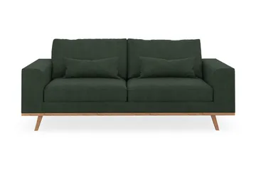 Copenhagen 2-sits Manchestersoffa - Mörkgrön - Products - Möbler - Soffa - 2 sits soffa