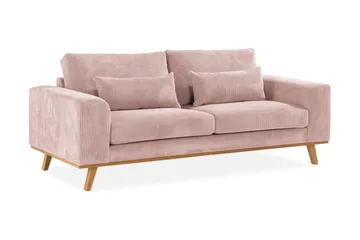 Copenhagen 2-sits Manchestersoffa - Rosa - Products - Möbler - Soffa - 2 sits soffa