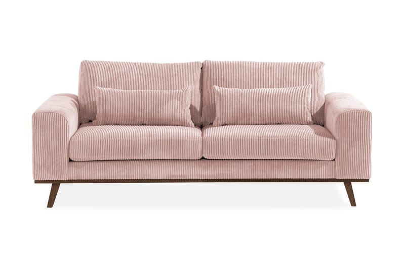 Copenhagen 2-sits Manchestersoffa, Rosa