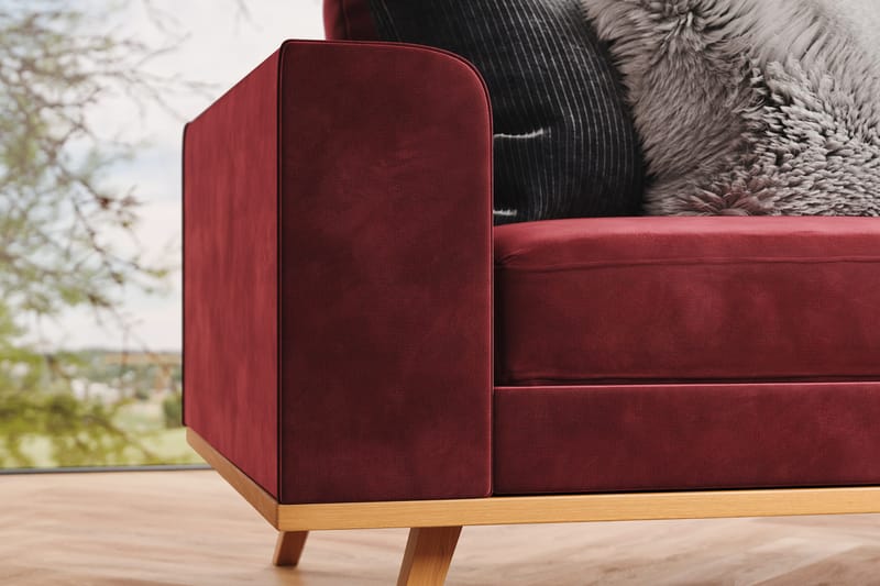 Copenhagen 2-sits Sammetssoffa - Lila - Products - Möbler - Soffa - Sammetssoffa