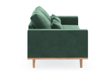 Copenhagen 2-sits Sammetssoffa - Mörkgrön - Products - Möbler - Soffa - Sammetssoffa