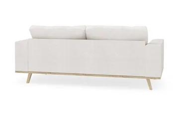 Copenhagen 2-sits Soffa i Bouclé - Vit - Products - Möbler - Soffa - 2 sits soffa