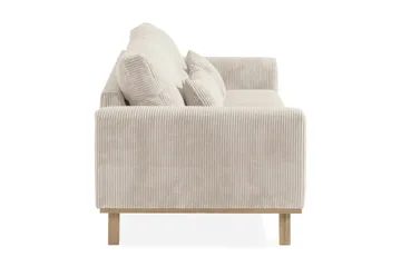 Copenhagen 3-sits Manchestersoffa - Beige - Products - Möbler - Soffa - 3 sits soffa