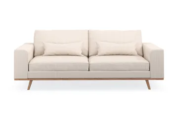 Copenhagen 3-sits Manchestersoffa - Beige - Products - Möbler - Soffa - 3 sits soffa