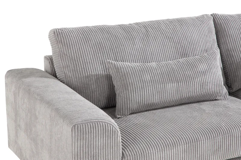 Copenhagen 3-sits Manchestersoffa - Ljusgrå - Products - Möbler - Soffa - 3 sits soffa