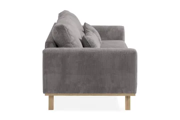 Copenhagen 3-sits Manchestersoffa - Mörkgrå - Products - Möbler - Soffa - 3 sits soffa
