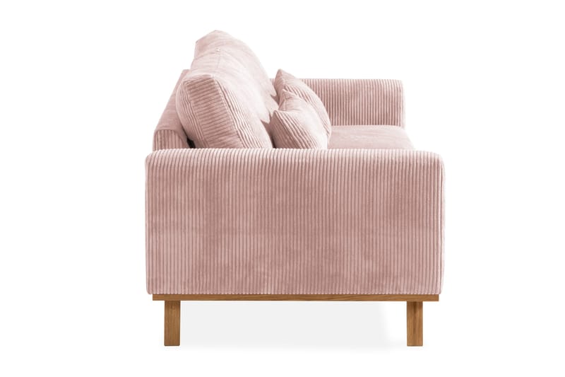 Copenhagen 3-sits Manchestersoffa - Rosa - Products - Möbler - Soffa - 3 sits soffa