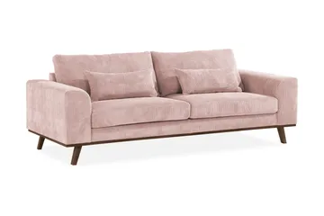 Copenhagen 3-sits Manchestersoffa - Rosa - Products - Möbler - Soffa - 3 sits soffa