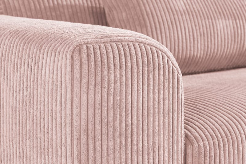 Copenhagen 3-sits Manchestersoffa - Rosa - Products - Möbler - Soffa - 3 sits soffa