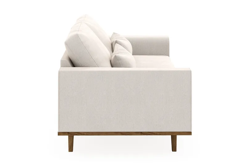 Copenhagen 3-sits Sammetssoffa - Krämvit - Products - Möbler - Soffa - 3 sits soffa