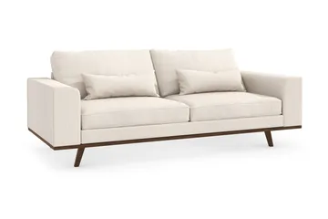 Copenhagen 3-sits Tygsoffa - Beige - Products - Möbler - Soffa - 3 sits soffa
