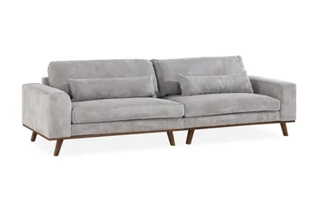 Copenhagen 4-sits Manchestersoffa - Ljusgrå - Products - Möbler - Soffa - 4 sits soffa