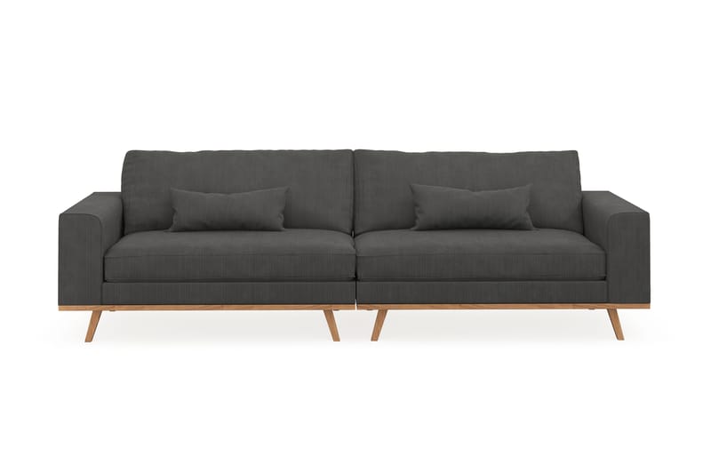 Copenhagen 4-sits Manchestersoffa - Mörkgrå - Products - Möbler - Soffa - 4 sits soffa