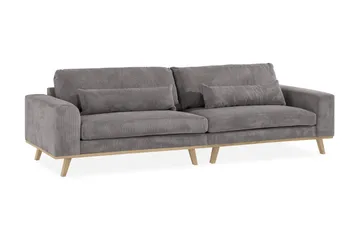 Copenhagen 4-sits Manchestersoffa - Mörkgrå - Products - Möbler - Soffa - 4 sits soffa