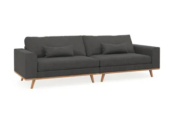Copenhagen 4-sits Manchestersoffa - Mörkgrå - Products - Möbler - Soffa - 4 sits soffa