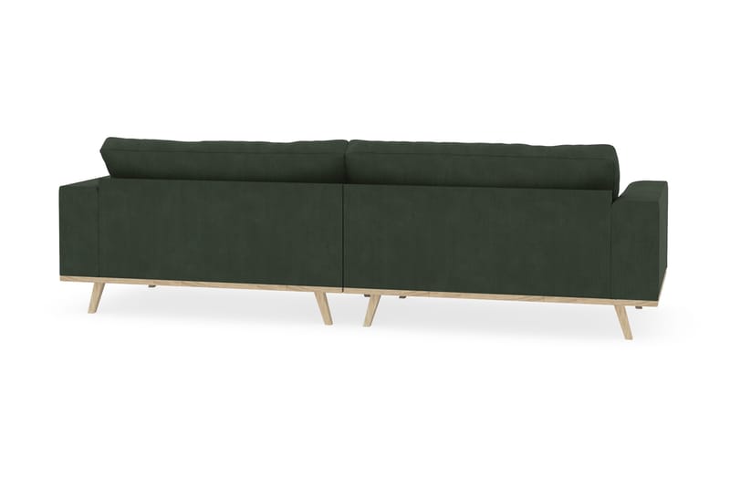 Copenhagen 4-sits Manchestersoffa - Mörkgrön - Products - Möbler - Soffa - 4 sits soffa