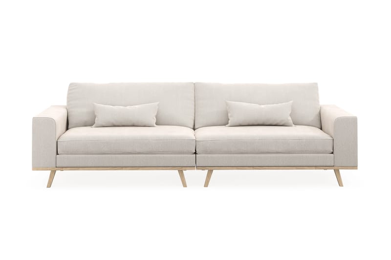 Copenhagen 4-sits Sammetssoffa - Krämvit - Products - Möbler - Soffa - Sammetssoffa