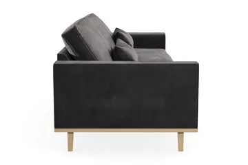 Copenhagen 4-sits Sammetssoffa - Mörkgrå - Products - Möbler - Soffa - Sammetssoffa