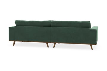 Copenhagen 4-sits Sammetssoffa - Mörkgrön - Products - Möbler - Soffa - Sammetssoffa