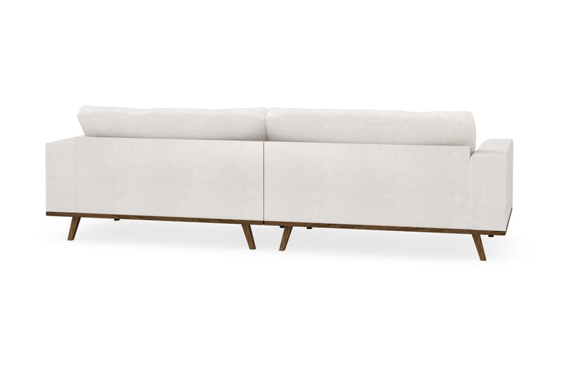 Copenhagen 4-sits Soffa i Bouclé - Vit - Products - Möbler - Soffa - 4 sits soffa