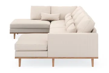 Copenhagen 5-sits Vänstervänd U-formad Soffa med Divan och Schäslong i Manchester - Beige - Products - Möbler - Soffa - U-soffa