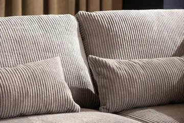 Copenhagen 5-sits Vänstervänd U-formad Soffa med Divan och Schäslong i Manchester - Ljusgrå - Products - Möbler - Soffa - U-soffa