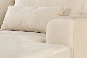 Copenhagen 5-sits Vänstervänd U-formad Soffa med Divan och Schäslong i Sammet - Beige - Products - Möbler - Soffa - Sammetssoffa