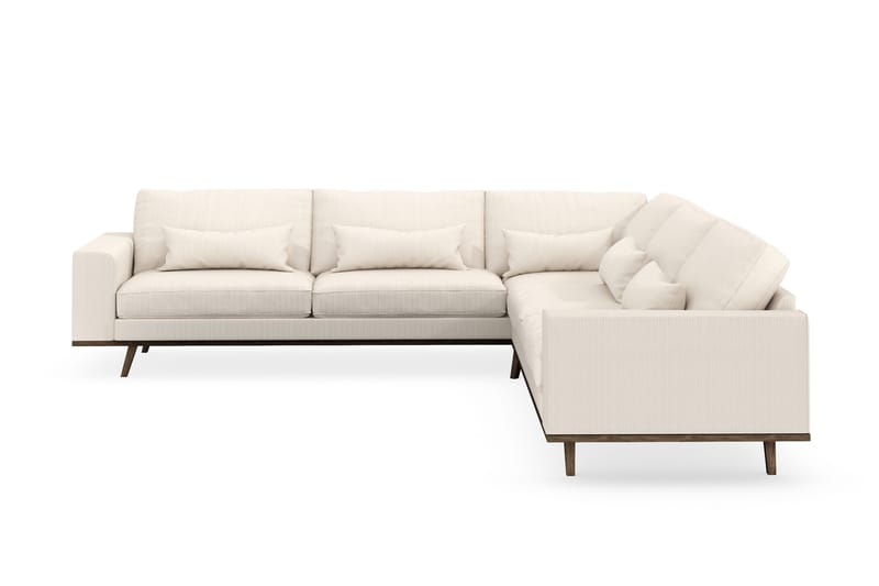 Copenhagen 6-sits L-formad Hörnsoffa i Manchester - Beige - Products - Möbler - Soffa - Hörnsoffa