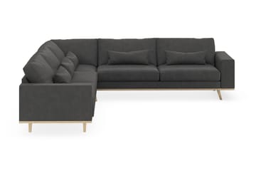 Copenhagen 6-sits L-formad Hörnsoffa i Manchester - Mörkgrå - Products - Möbler - Soffa - Hörnsoffa