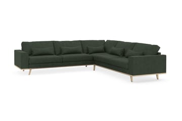 Copenhagen 6-sits L-formad Hörnsoffa i Manchester - Mörkgrön - Products - Möbler - Soffa - Hörnsoffa