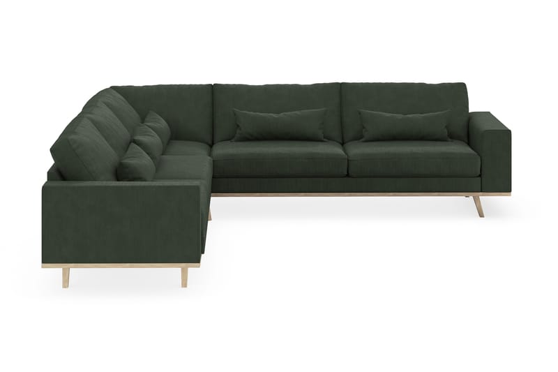 Copenhagen 6-sits L-formad Hörnsoffa i Manchester - Mörkgrön - Products - Möbler - Soffa - Hörnsoffa