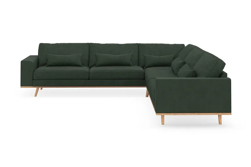 Copenhagen 6-sits L-formad Hörnsoffa i Manchester - Mörkgrön - Products - Möbler - Soffa - Hörnsoffa