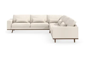 Copenhagen 6-sits L-formad Hörnsoffa i Tyg - Beige - Products - Möbler - Soffa - Hörnsoffa