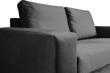 Crazy 2-sits Sammetssoffa - Mörkgrå - Products - Möbler - Soffa - 2 sits soffa