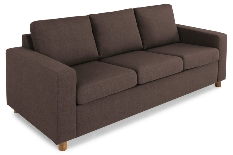 Crazy 3-sits Tygsoffa - Brun - Products - Möbler - Soffa - 3 sits soffa