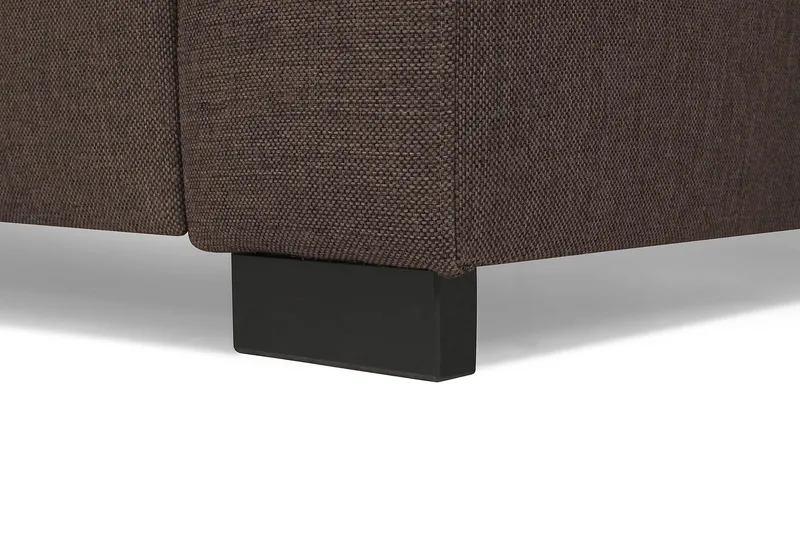 Crazy 3-sits Tygsoffa - Brun - Products - Möbler - Soffa - 3 sits soffa
