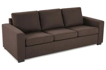 Crazy 3-sits Tygsoffa - Brun - Products - Möbler - Soffa - 3 sits soffa