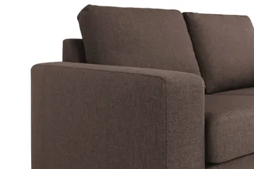 Crazy 3-sits Tygsoffa - Brun - Products - Möbler - Soffa - 3 sits soffa