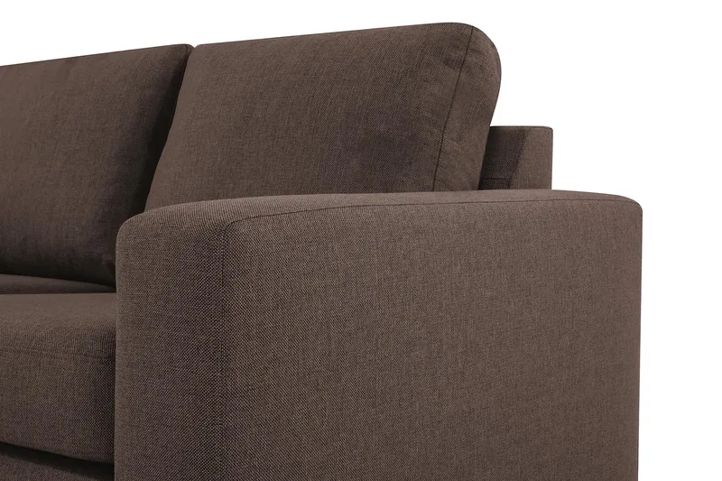 Crazy 3-sits Tygsoffa - Brun - Products - Möbler - Soffa - 3 sits soffa