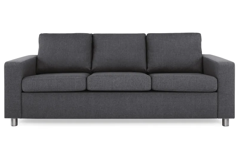 Crazy 3-sits Tygsoffa - Mörkgrå - Products - Möbler - Soffa - 3 sits soffa