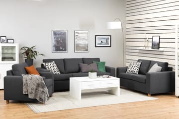 Crazy 3-sits Tygsoffa - Mörkgrå - Products - Möbler - Soffa - 3 sits soffa