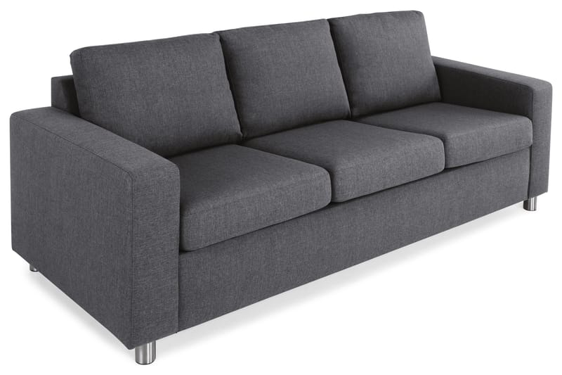 Crazy 3-sits Tygsoffa - Mörkgrå - Products - Möbler - Soffa - 3 sits soffa
