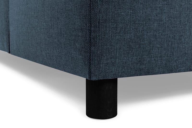 Crazy 3-sits Vänstervänd L-formad Schäslongsoffa i Tyg - Blå - Products - Möbler - Soffa - Divansoffa & schäslongsoffa
